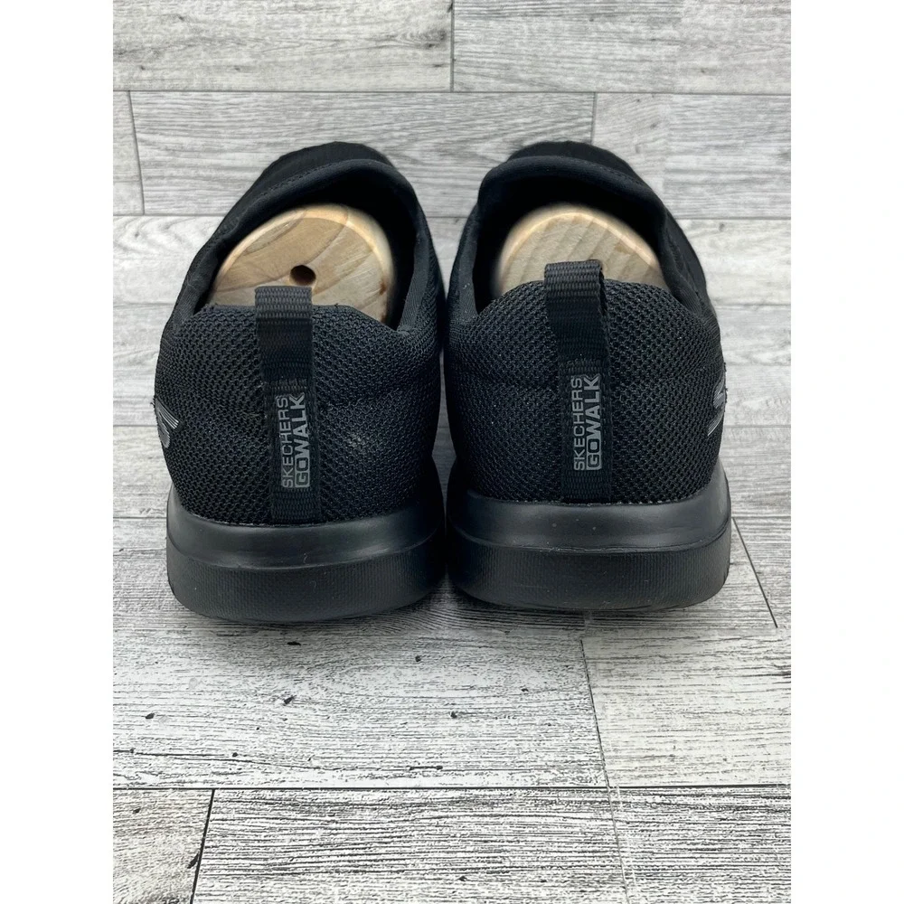 Skechers GoWalk Evolution Ultra‎ Womens Black Slip On Sneakers 15730 Size 9